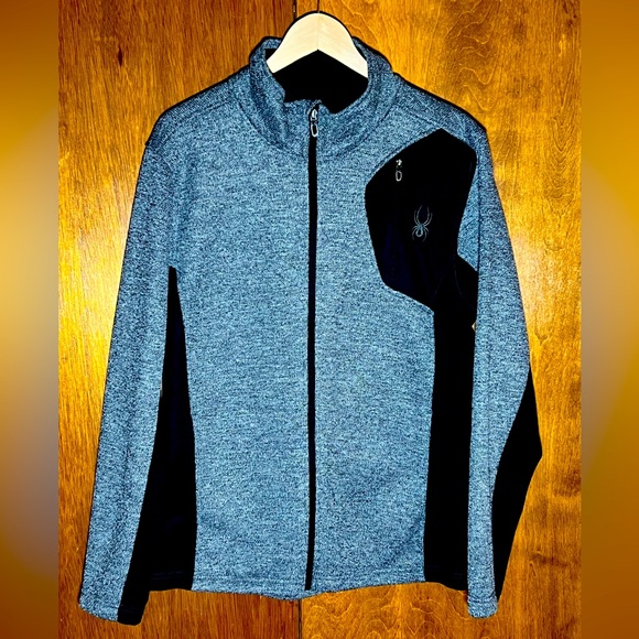 Men’s Size L Spider Full Zip Jacket - Like New - Picture 1 of 11